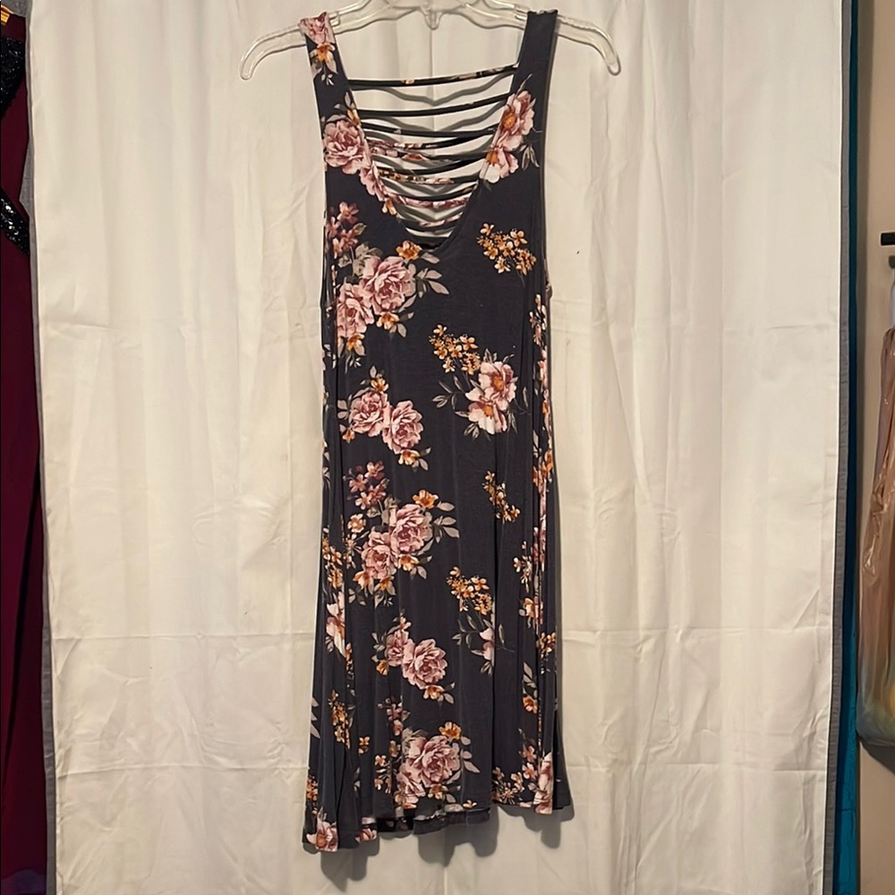 Floral Strappy Dress
